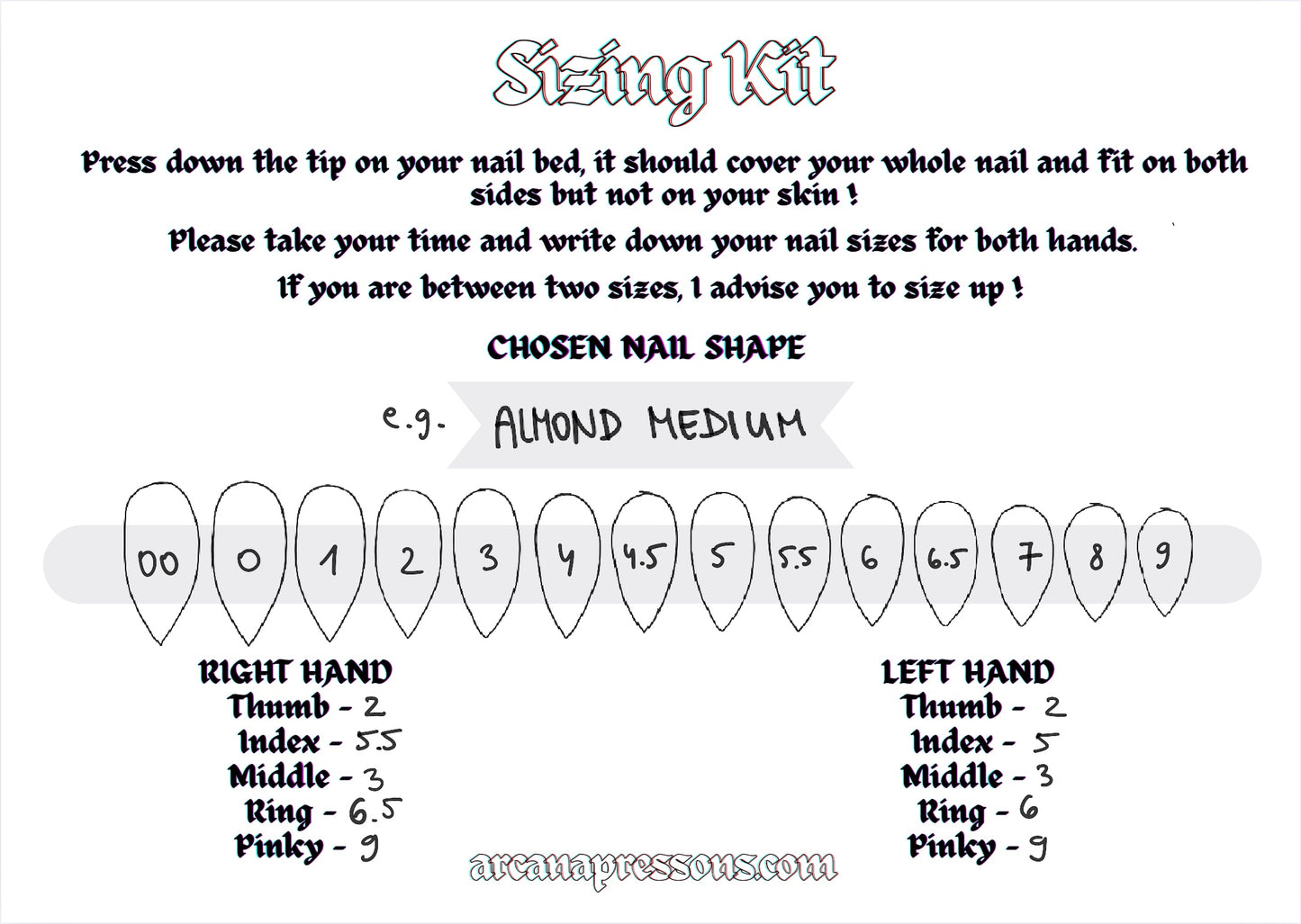 Sizing Kit
