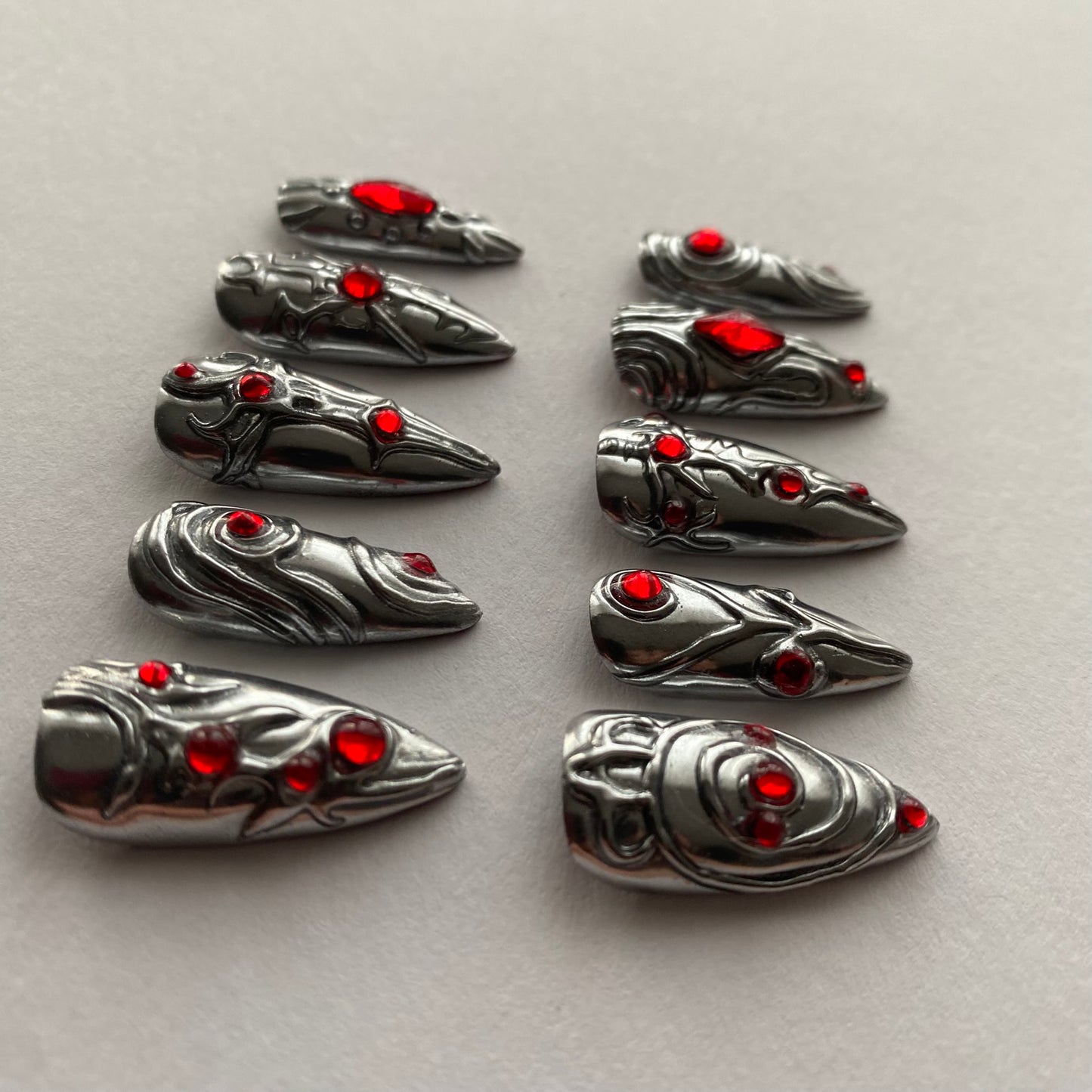 Gith Silver Armor Set